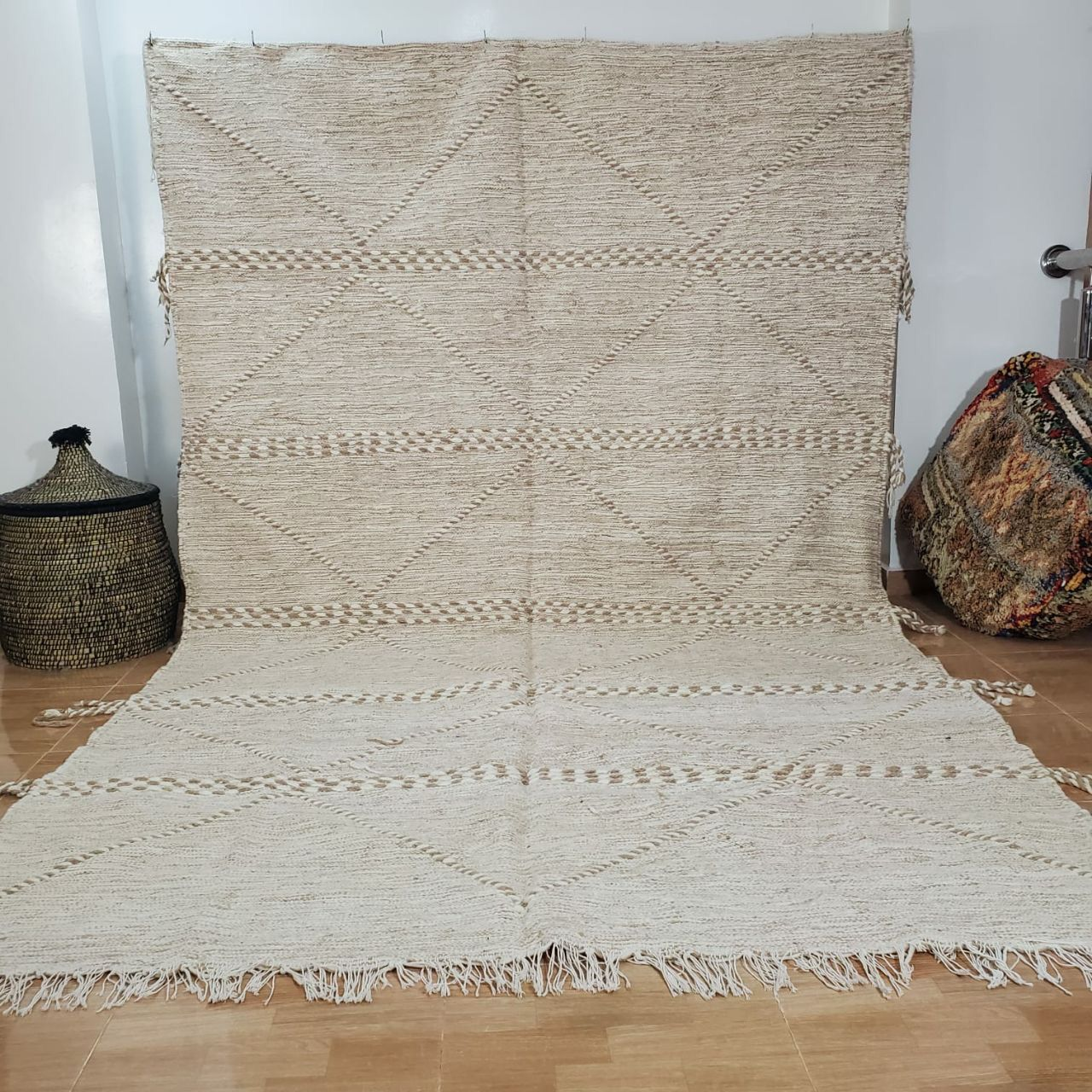 Safrin Marokkaans handgemaakt tapijt150 cm x 100 cm