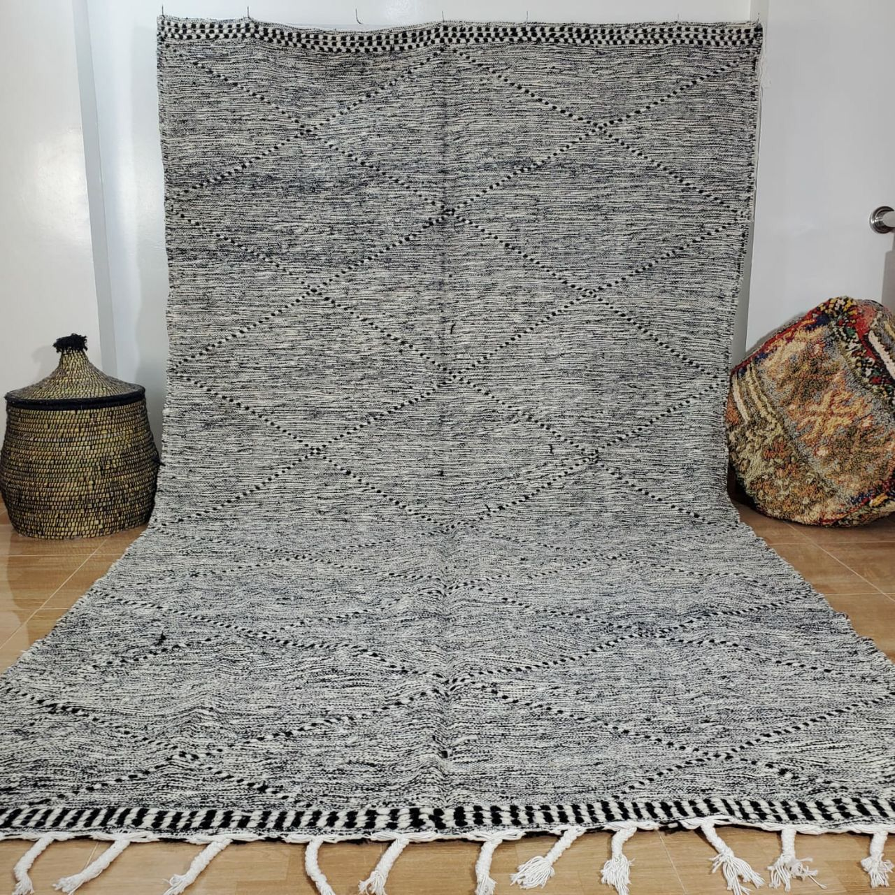 Qamran Marokkaans handgemaakt tapijt150 cm x 100 cm