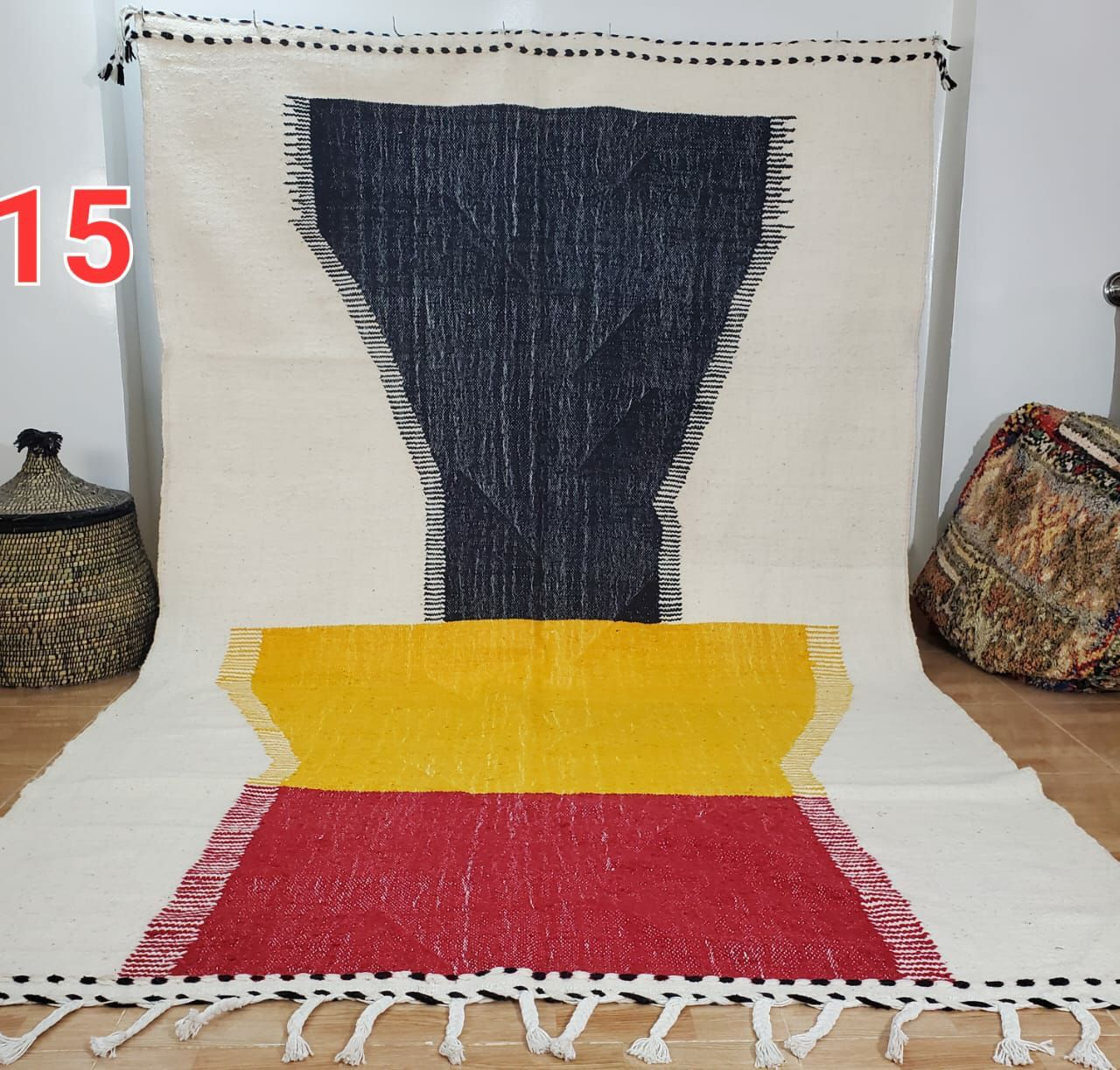 Niram Marokkaans handgemaakt tapijt150 cm x 100 cm