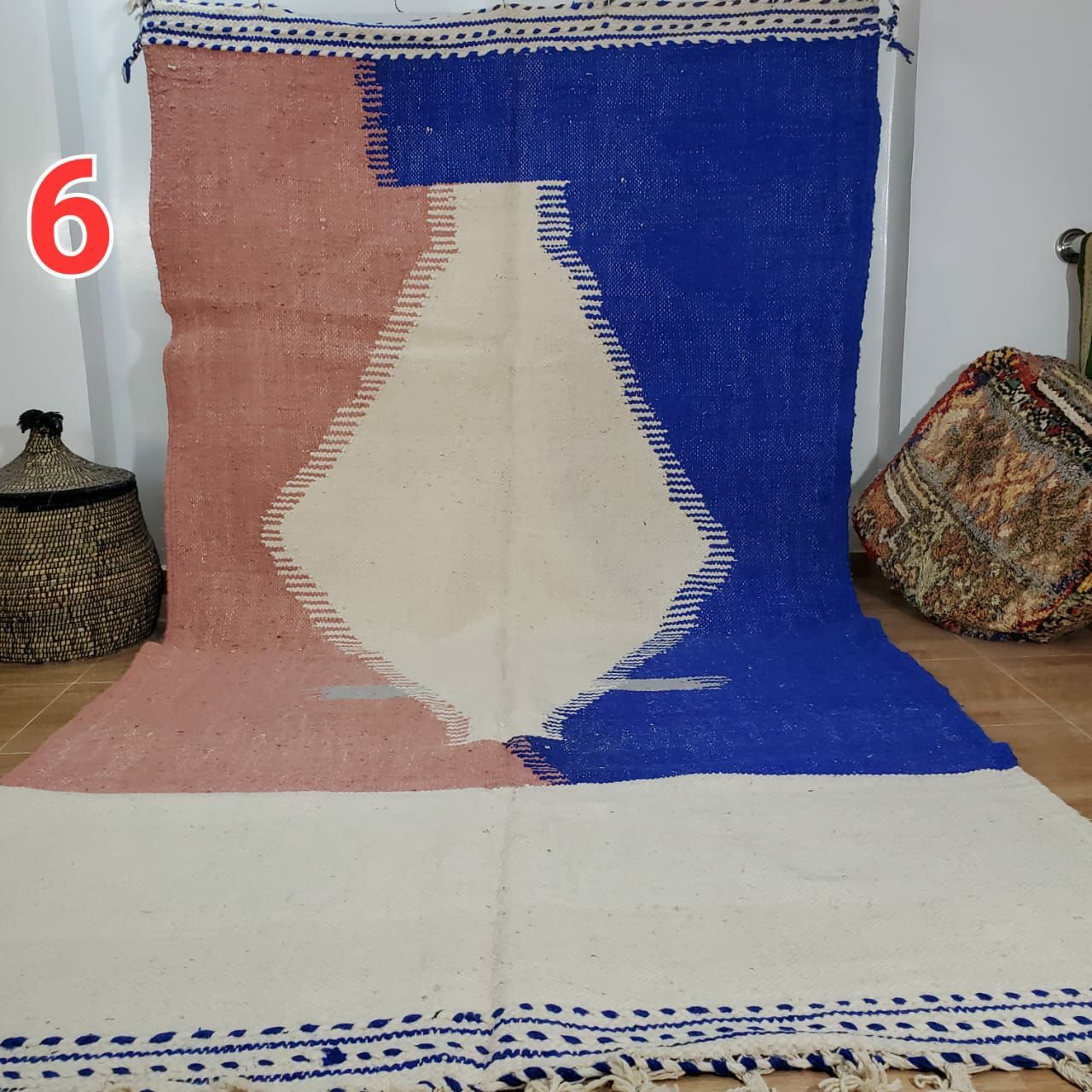 Sahram Marokkaans handgemaakt tapijt150 cm x 100 cm