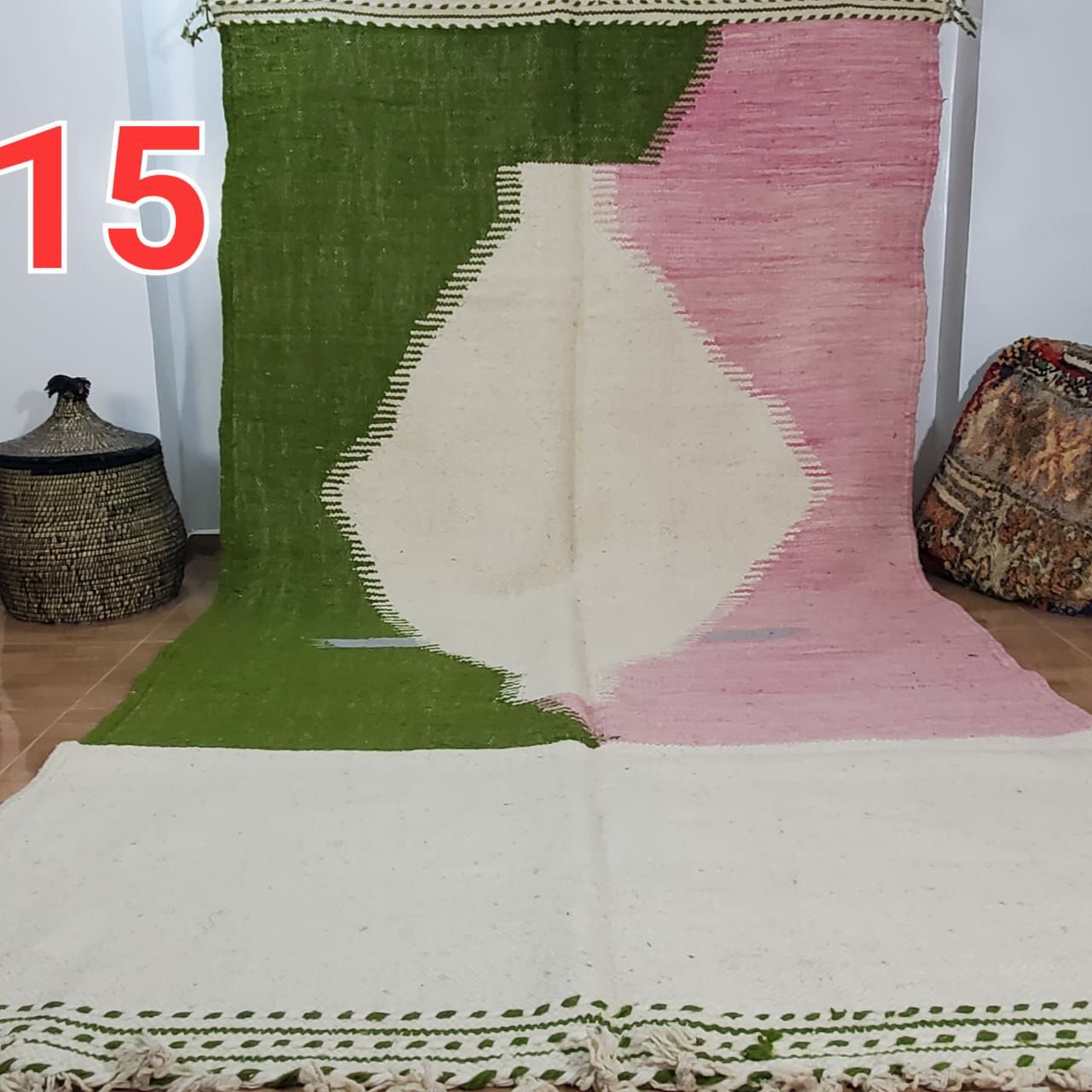 Ishan Marokkaans handgemaakt tapijt150 cm x 100 cm