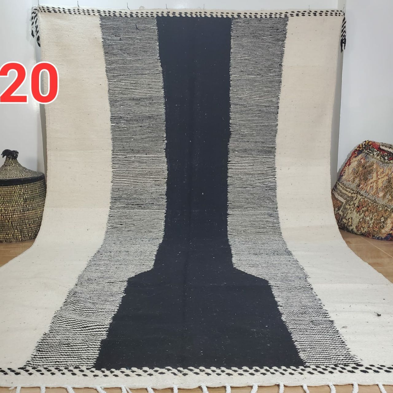 Nadir Marokkaans handgemaakt tapijt150 cm x 100 cm