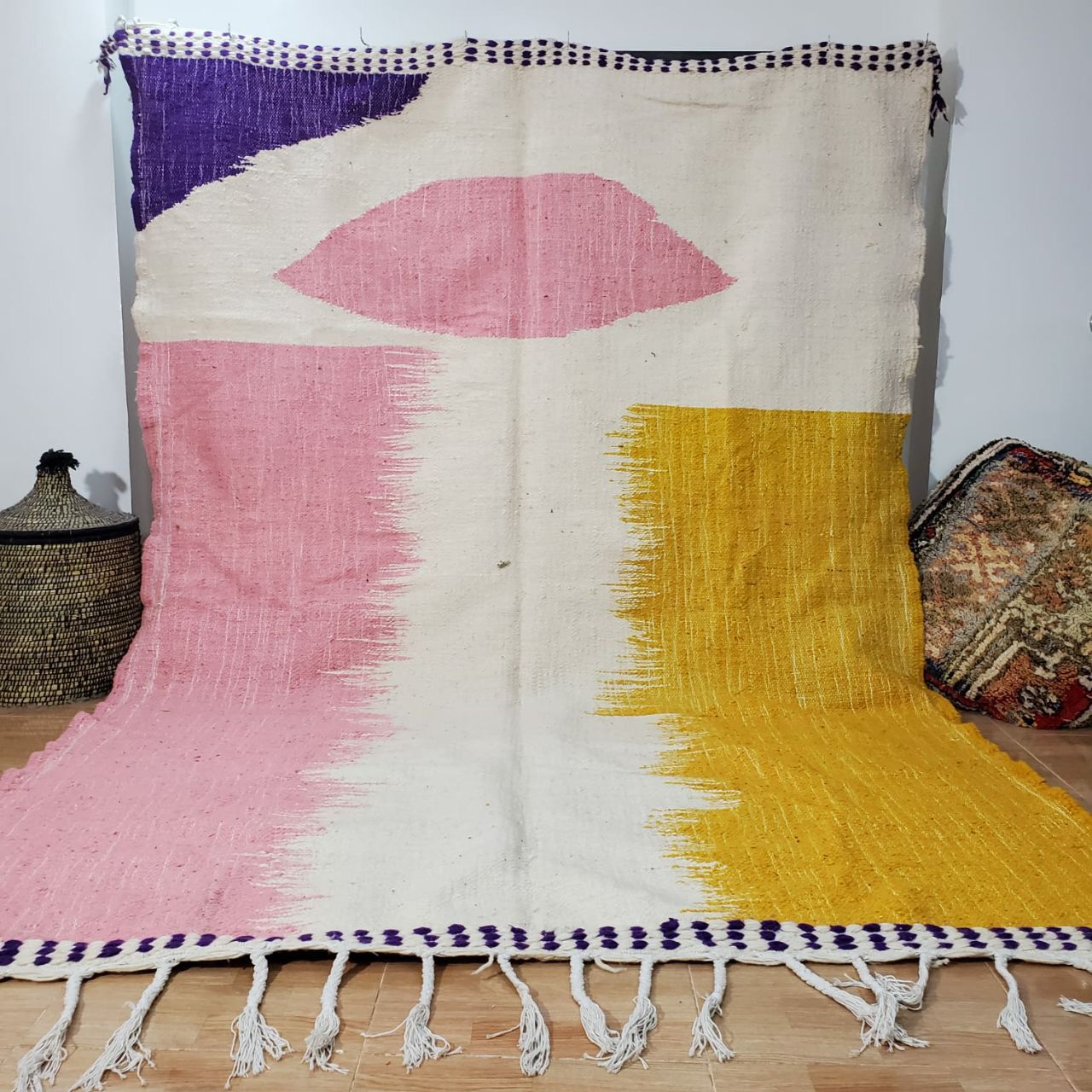 Qamrin Marokkaans handgemaakt tapijt150 cm x 100 cm