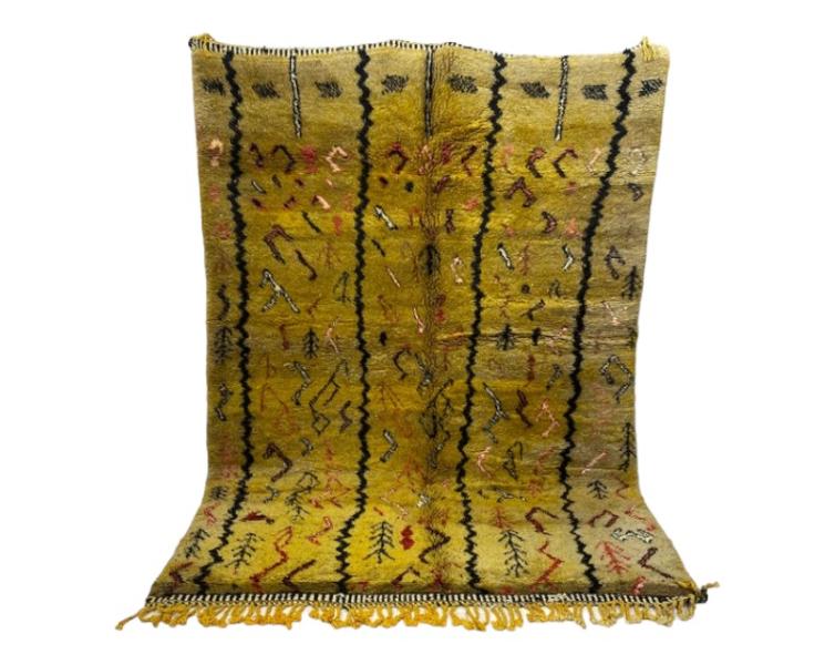 Rachida Sabah Marokkaans handgemaakt tapijt