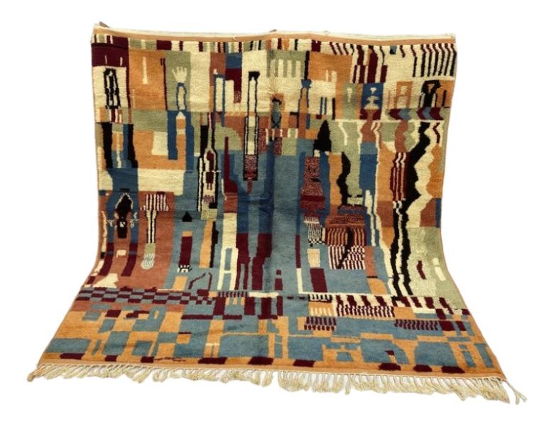 Karima Iman Marokkaans handgemaakt tapijt