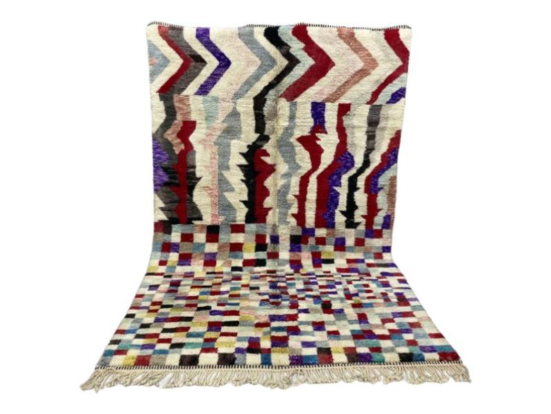 Noura Malika Marokkaans handgemaakt tapijt