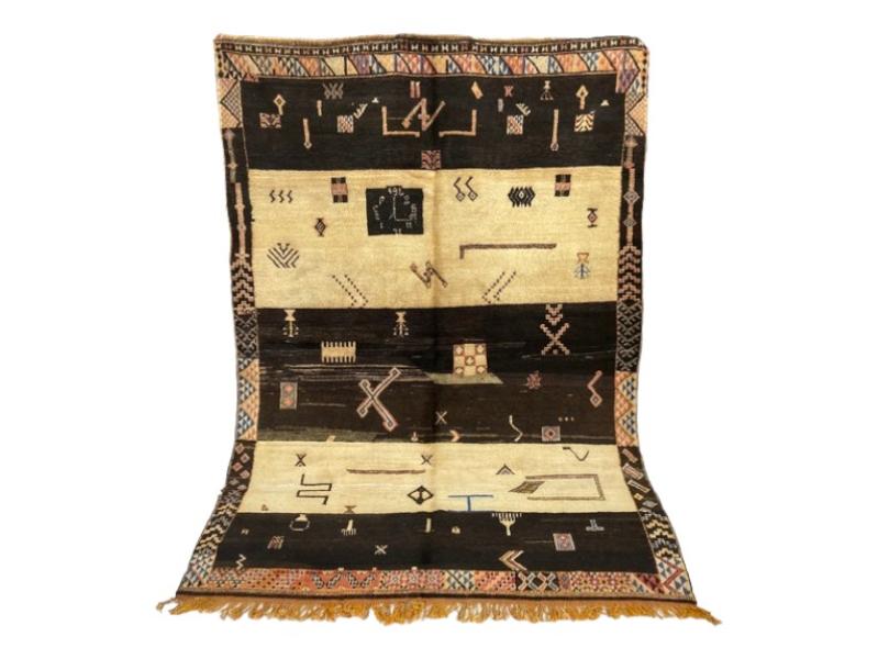 Idriss Faouzi Marokkaans handgemaakt tapijt