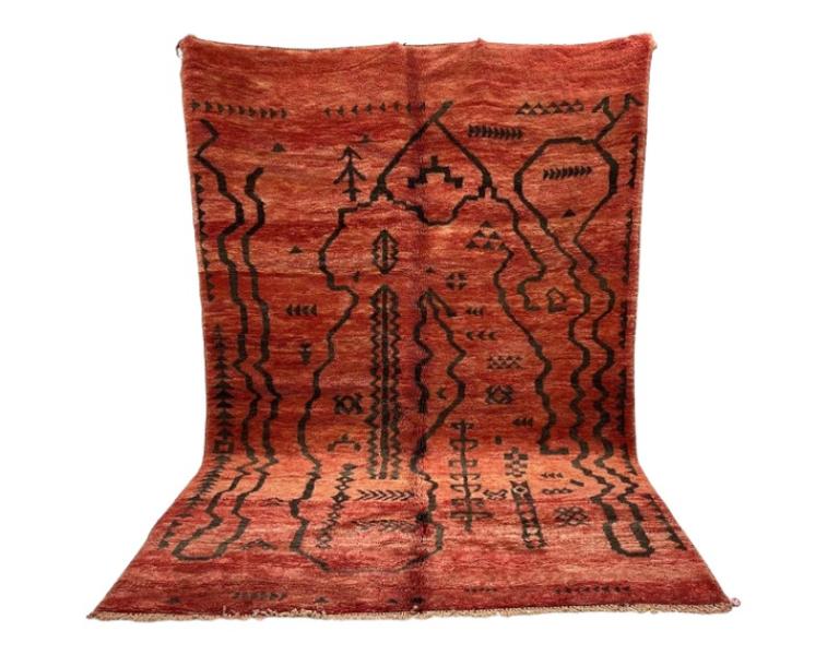 Aicha Karima Marokkaans handgemaakt tapijt