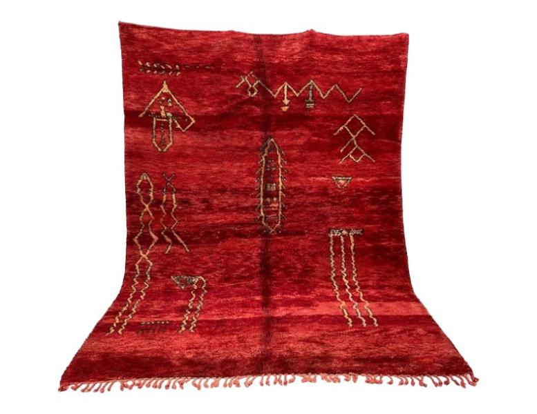 Soukaina Asmae Marokkaans handgemaakt tapijt