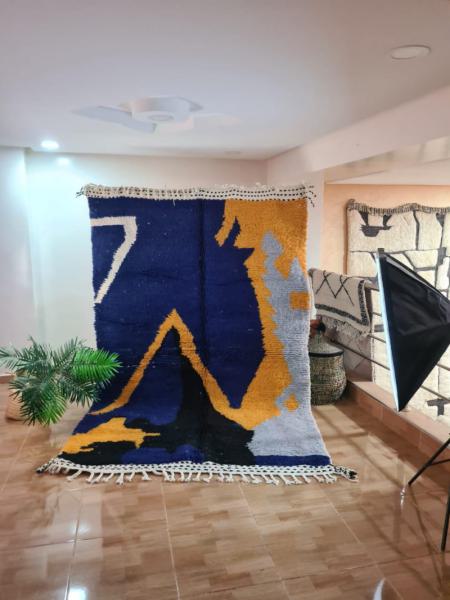 Haniya Marokkaans handgemaakt tapijt