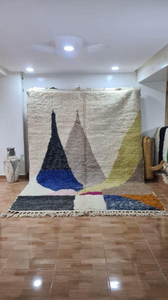 Nuha Marokkaans handgemaakt tapijt