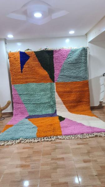 Hudha Marokkaans handgemaakt tapijt