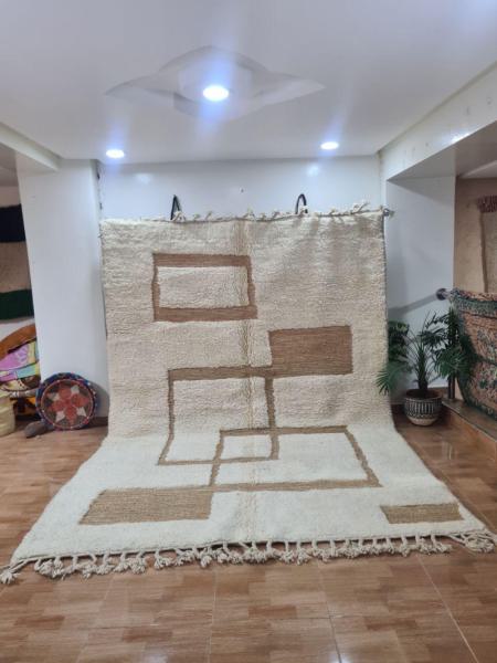 Ghazwan Marokkaans handgemaakt tapijt