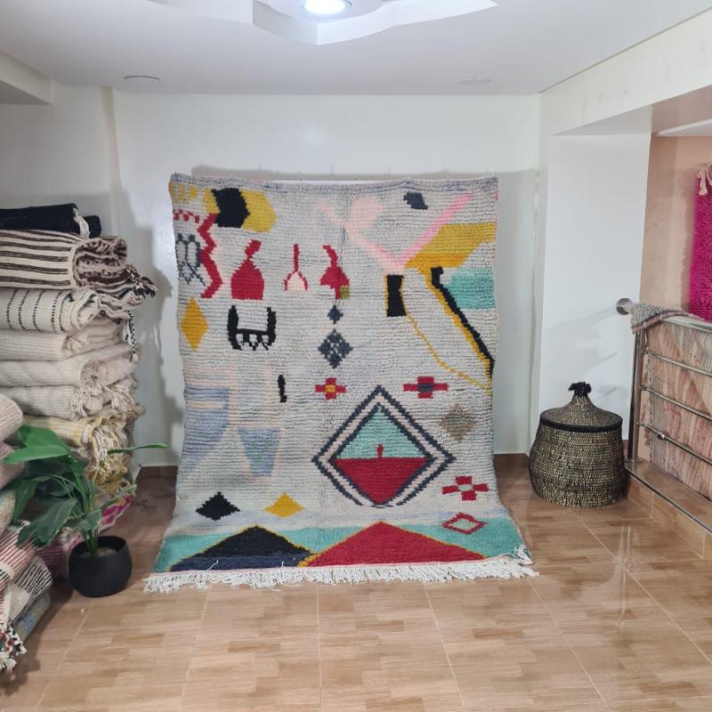 Isra Marokkaans handgemaakt tapijt