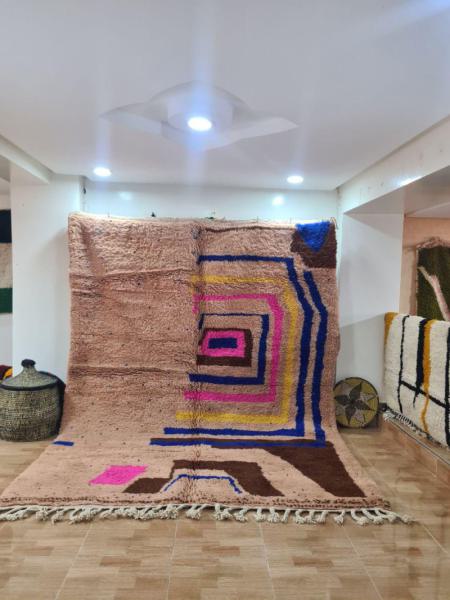 Sari Marokkaans handgemaakt tapijt