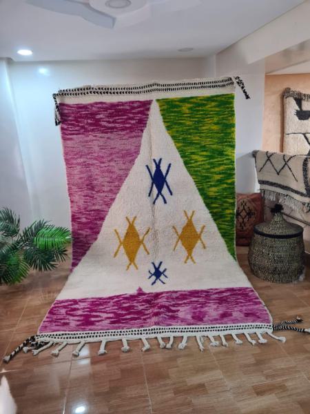 Fadwah Marokkaans handgemaakt tapijt